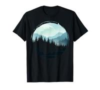 Diseño de Paisaje, montaña, Naturaleza, árboles y bosques Camiseta