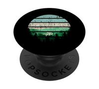 Diseño de Paisaje, montaña, Naturaleza, árboles y bosques PopSockets PopGrip Adhesivo