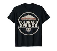 Diseño de Paisaje Urbano de montaña de Colorado Springs Camiseta