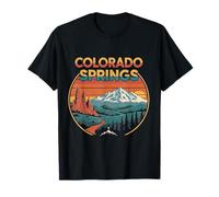 Diseño de Paisaje Urbano de montaña de Colorado Springs Camiseta