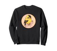 Diseño de pájaro de Anime jilguero Americano súper Lindo Sudadera