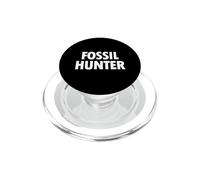 Diseño de paleontólogo de un Cazador de fósiles, Amante de los Dinosaurios, Rockhound PopSockets PopGrip para MagSafe