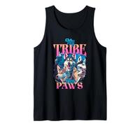Diseño de Paquete My Tribe Has Paws para Amantes de los Perros Husky Camiseta sin Mangas