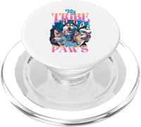 Diseño de Paquete My Tribe Has Paws para Amantes de los Perros Husky PopSockets PopGrip para MagSafe
