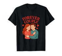 Diseño de Pareja de Amor Eterno Camiseta
