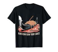 Diseño de Pasta de Remo de Salsa Camiseta