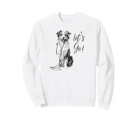 Diseño de Pastor Australiano Let's Go! Sudadera