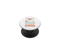 Diseño de Pato con Texto en inglés There is Sunshine in My Soul PopSockets PopGrip Adhesivo