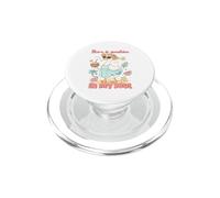 Diseño de Pato con Texto en inglés There is Sunshine in My Soul PopSockets PopGrip para MagSafe