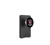 Diseño de Patrimonio Vikingo «Have No Fear The Norwegian Is Here» PopSockets PopWallet para MagSafe