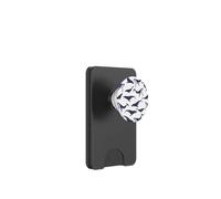 Diseño de patrón de ballena Save The Whales PopSockets PopWallet para MagSafe