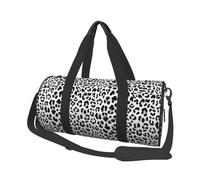 Diseño de Patrones sin Fisuras de Leopardo, Bolsa de Viaje de Gran Capacidad, Bolso Redondo, Bolsa de Viaje Deportiva, Bolsa de Mano, Bolsa de Fitness