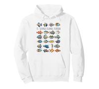 Diseño de Peces Coloridos de la Isla de San Jorge Florida Sudadera con Capucha