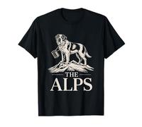 Diseño de Perro de montaña Alpino de San Bernardo para Exteriores Camiseta