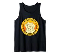 Diseño de perro perdiguero Tolling Retriever de Nueva Escocia Camiseta sin Mangas
