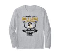 Diseño de Perro ShiChi I Asked God for a Loyal Friend Manga Larga