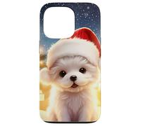 Diseño de Perros navideños súper Lindo Carcasa para iPhone 13 Pro