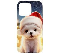 Diseño de Perros navideños súper Lindo Carcasa para iPhone 15 Pro MAX