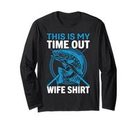 Diseño de pesca This Is My Time Out Wife Manga Larga
