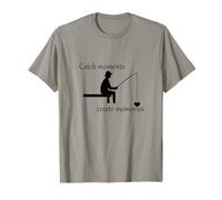 Diseño de Pescador, Captura Momentos, CREA memorias, Amor de Pescador Camiseta