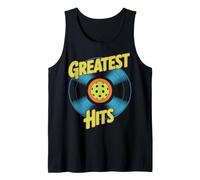 Diseño de Pickleball de Vinilo Greatest Hits Camiseta sin Mangas