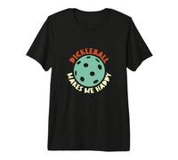 Diseño de Pickleball para Jugadores Felices de Pickleball Camiseta Premium