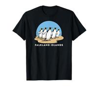 Diseño de pingüino de las Islas Malvinas para amantes de la naturaleza y los animales Camiseta