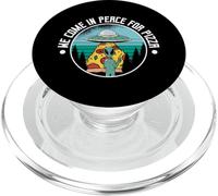 Diseño de Pizza alienígena para un Fabricante de Pizza Aficionado PopSockets PopGrip para MagSafe