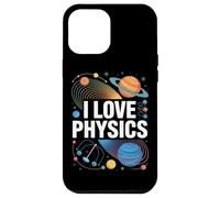 Diseño de Planetas cósmicos I Love Physics Carcasa para iPhone 12 Pro MAX
