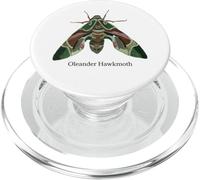 Diseño de Polilla de halcón adelfa para lepidópteros PopSockets PopGrip para MagSafe