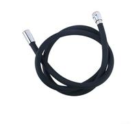 Diseño de prueba Disfruta del uso sin costuras de la manguera de ducha flexible de 1 5 m (negro)
