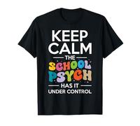 Diseño de psicología de la Escuela Keep Calm Camiseta