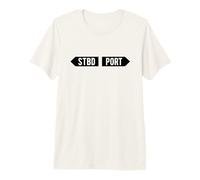 Diseño de Puerto y Stbd Camiseta Premium