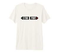Diseño de Puerto y Stbd Camiseta Premium