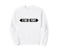 Diseño de Puerto y Stbd Sudadera