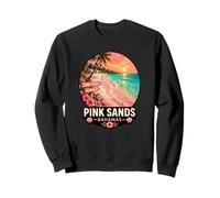 Diseño de Puesta de Sol en la Playa Tropical de Sands Bahamas Sudadera