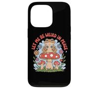 Diseño de Rana Let Me Be Weird In Peace Carcasa para iPhone 13 Pro