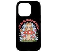 Diseño de Rana Let Me Be Weird In Peace Carcasa para iPhone 15 Pro