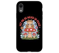Diseño de Rana Let Me Be Weird In Peace Carcasa para iPhone XR