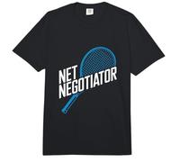 Diseño de Raqueta de Tenis Net Negotiator Comfort Colors Adult Heavyweight T-Shirt