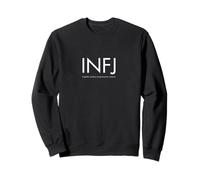 Diseño de rasgos de Personalidad INFJ Sudadera
