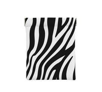 Diseño de Rayas de Cebra., Squeeze Top Wallet Bolsa de Almacenamiento para Mujer Monedero pequeño Bolsa de Cambio