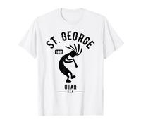 Diseño de Recuerdo de St George Utah Dancing Kokopelli Camiseta