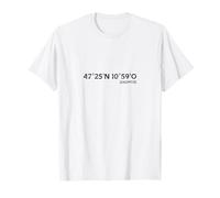 Diseño de recuerdos de Zugspitze Montañas de Wetterstein, Zugspitze Camiseta