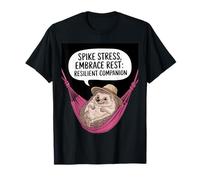 Diseño de relajación Spike Stress Hedgehog Camiseta