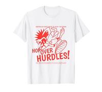 Diseño de resiliencia Motivacional Hop Over Hurdles! Camiseta
