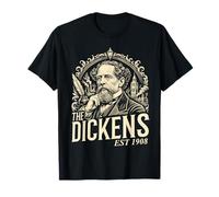 Diseño de Retrato literario Victoriano - The Dickens EST 1908 Camiseta