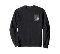 Diseño de revelación en la Parte Delantera y Trasera de Lion of Judah Bold Faith Sudadera