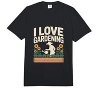 Diseño de riego de Girasol I Love Gardening Comfort Colors Adult Heavyweight T-Shirt