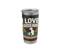Diseño de riego de girasol I Love Gardening Vaso térmico de acero inoxidable de doble pared